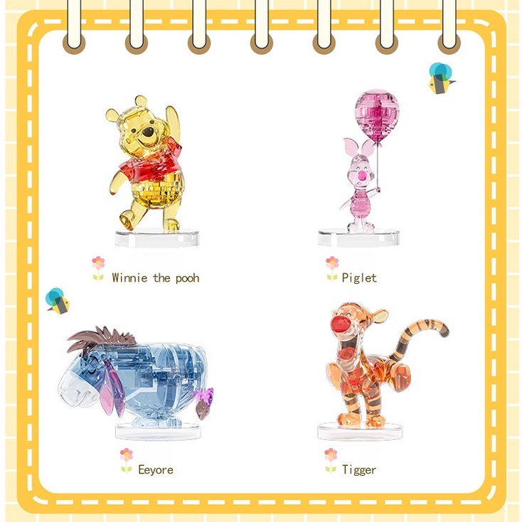 Disney Đồ Chơi Gấu Pooh Để Bàn Trang Trí