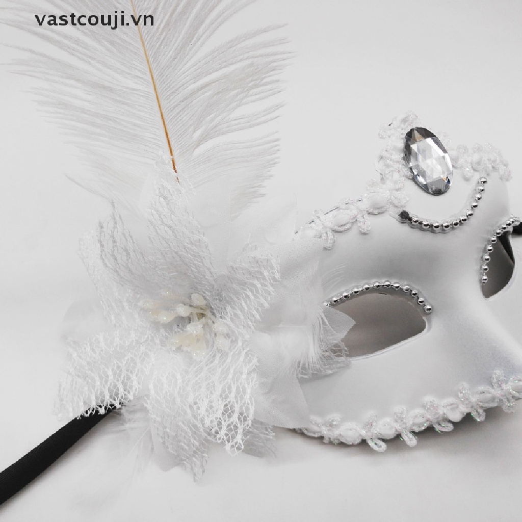 Mặt Nạ Lông Vũ Hóa Trang Công Chúa VASTJI Masquerade Gợi Cảm Nhiều Màu Sắc