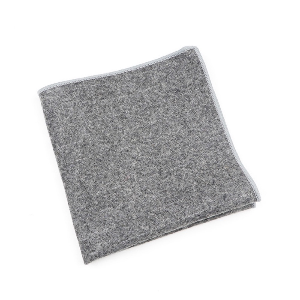 Khăn Tay Len Vuông Kẻ Sọc Màu Sắc Vintage Dành Cho Nam