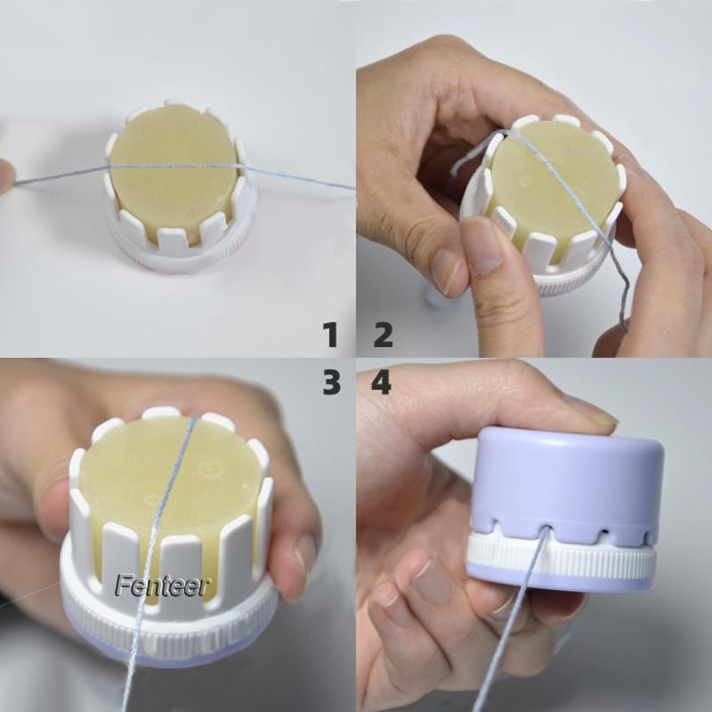 Beeswax Bead Thread Conditioner Strengthening line crafts for Sewing