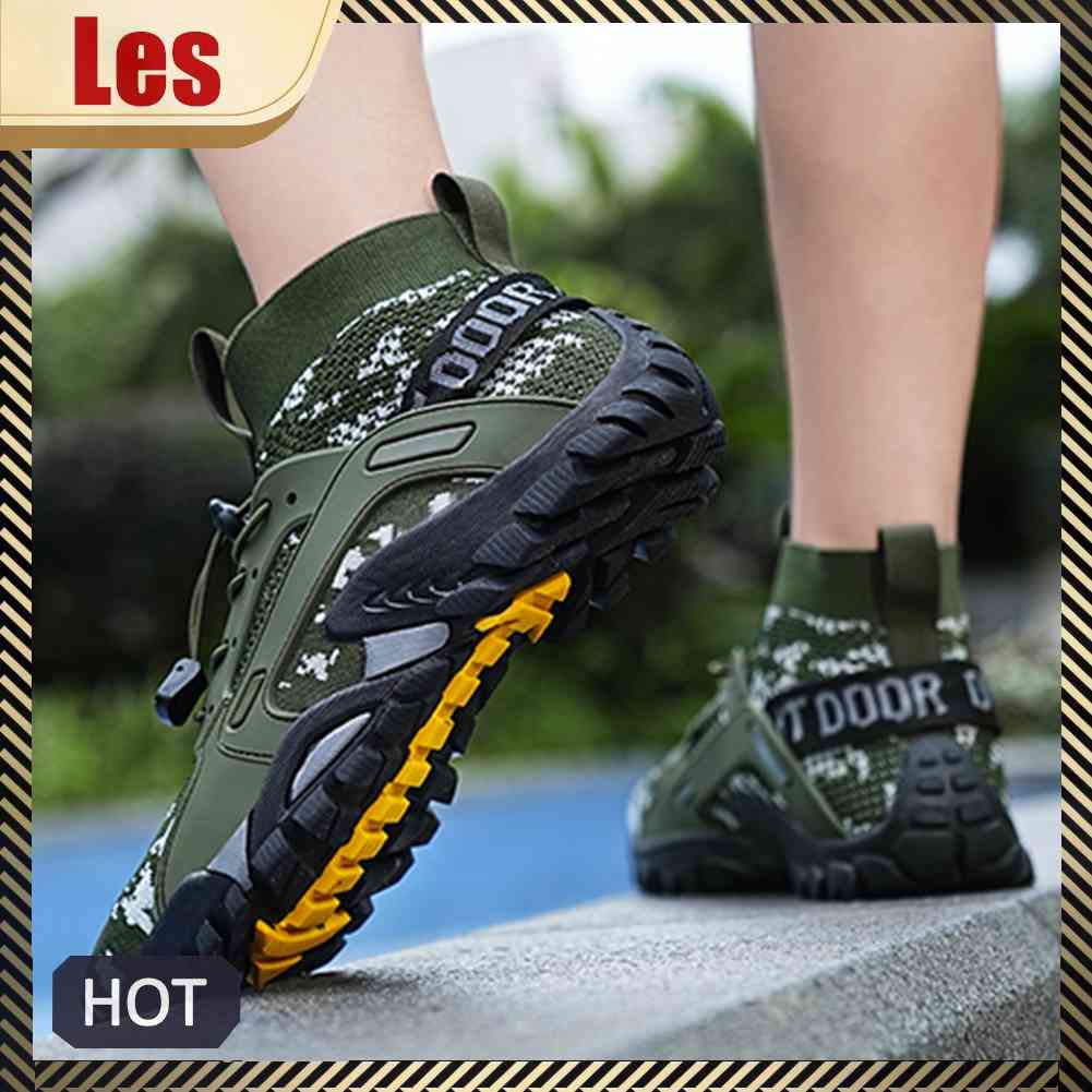 Giày Cao Su Mềm Đi Xe Đạp Leo Núi Cho Nam