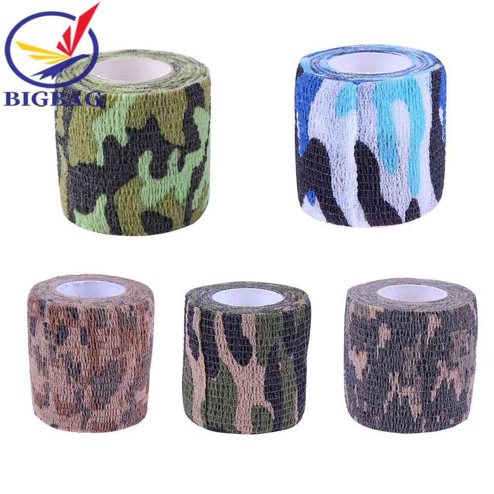 Băng Gạc Y Tế Tự Dính Co Giãn Tự Dính Họa Tiết Rằn Ri Cho Xe Đạp Thể Thao Ngoài Trời DIY