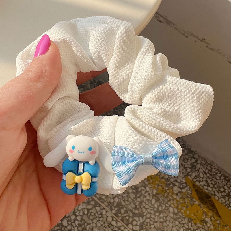 Dây Buộc Tóc Cao Su Hình Cinnamoroll Sanrio Dễ Thương