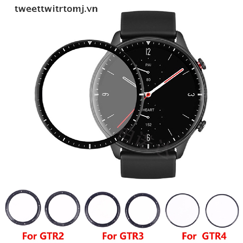 Kính Cường Lực Viền Cong 3D Chuyên Dụng Cho Huami GTR 2 / 3 / 4