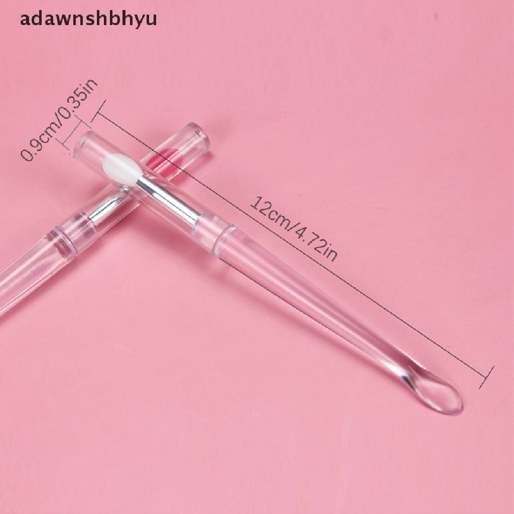 1 Cọ Tô Son Môi Bằng Silicon Kèm Muỗng Và Nắp Đậy Chống Bụi Tiện Dụng