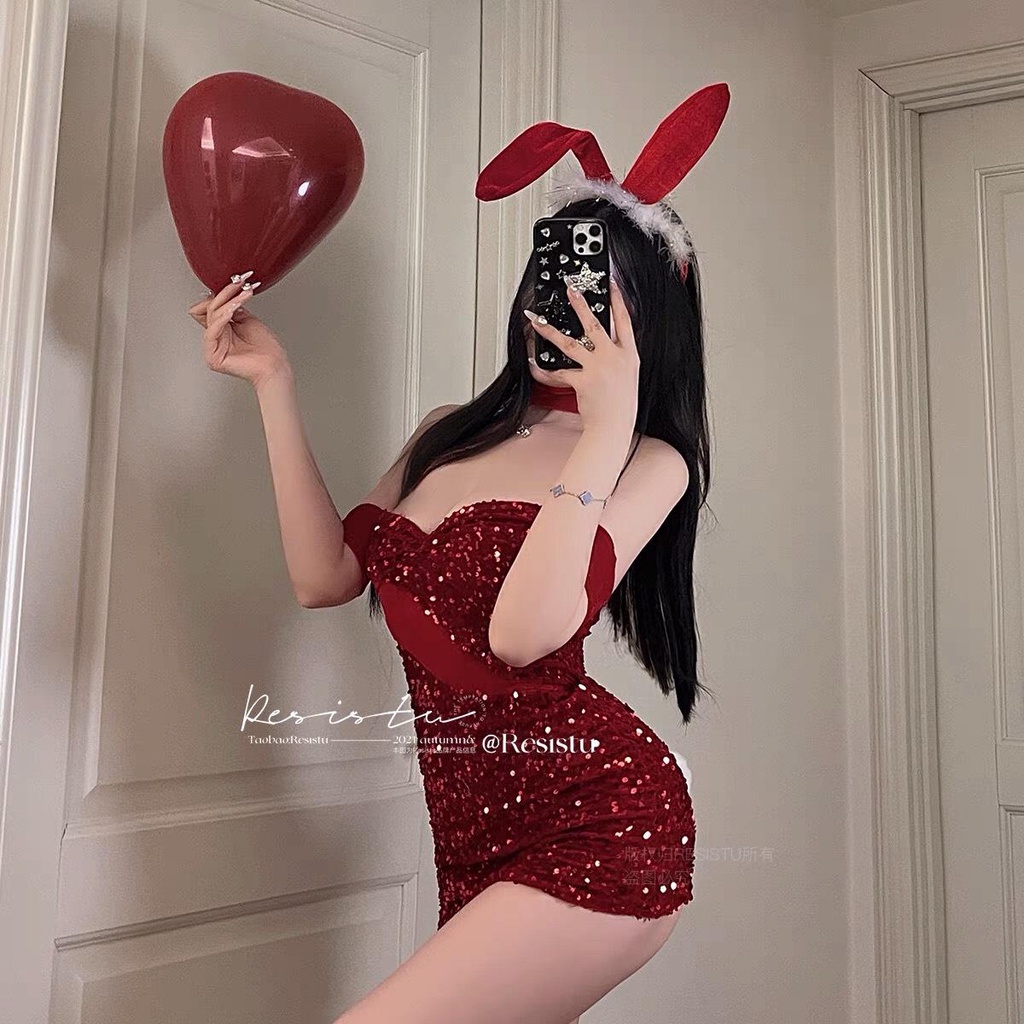 Váy ôm body hóa thỏ dễ thương/ cô nàng tiệc tùng, hàng cao cấp loại 1 CP75 CICI BONITA HCM