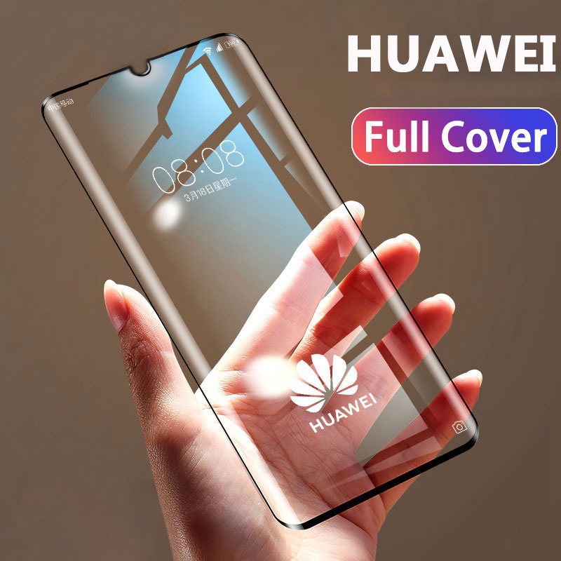Kính Cường Lực Bảo Vệ Toàn Màn Hình Cho Huawei P40 30 P2010 Lite PSmart Z 2021 2020 9 8i 5 8i 5T0