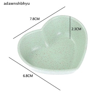 Đĩa Đựng Thức Ăn Hình Trái Tim Bằng Lúa Mạch