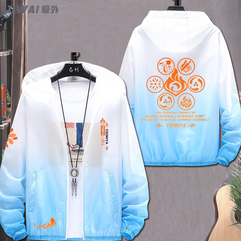 Nhân Vật yoi Miiya Độc Đáo | Genshin Áo Khoác Hoodie Chống Nắng Thời Trang Cho Nam Và Nữ xjnm