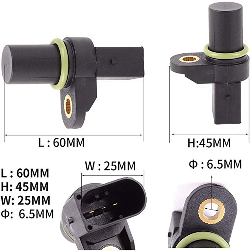 Bộ 2 Cảm Biến Tốc Độ Trục Cam CPS &amp; 1 Chiếc ABS Cho Xe Hơi