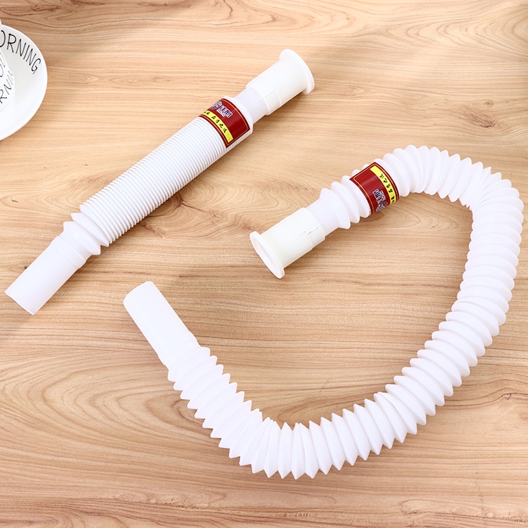 Đầu Giữ Ống Nước Ruột Gà Thông Minh - Đầu Nối Bồn Rửa Và Cống Thoát Nước Ngăn Nước Thải Xả Tràn Sạch Sẽ