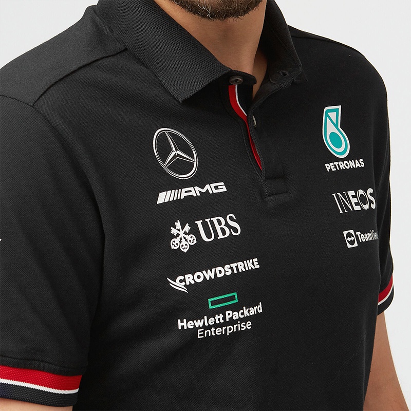 Set Áo Khoác Tay Dài + Áo Hoodie Unisex Cho Mercedes AMG Petronas F1 2023 F1 2023