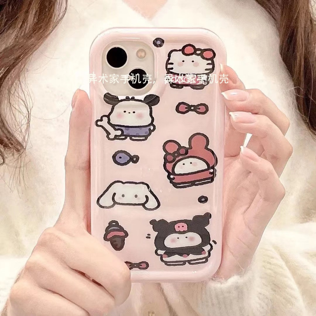 ✅Ốp Điện Thoại Mềm Chống Sốc In Hình Cá Heo Dễ Thương Cho iPhone 14 / 13promax 12 / 11pro xr / xs 7 / 8Plus 1HP9