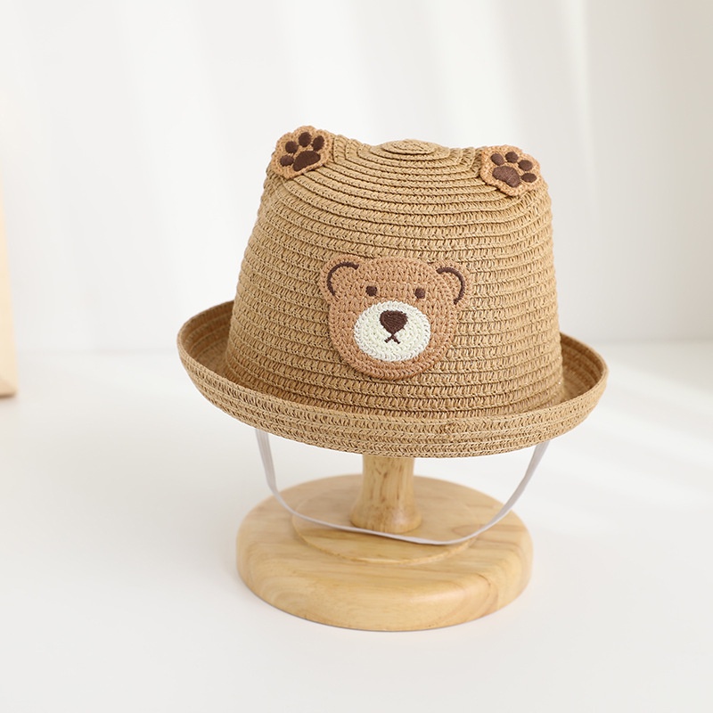 Mũ Cói Chống Nắng Mùa Hè Dễ Thương Cho Bé 2-5 Tuổi D017