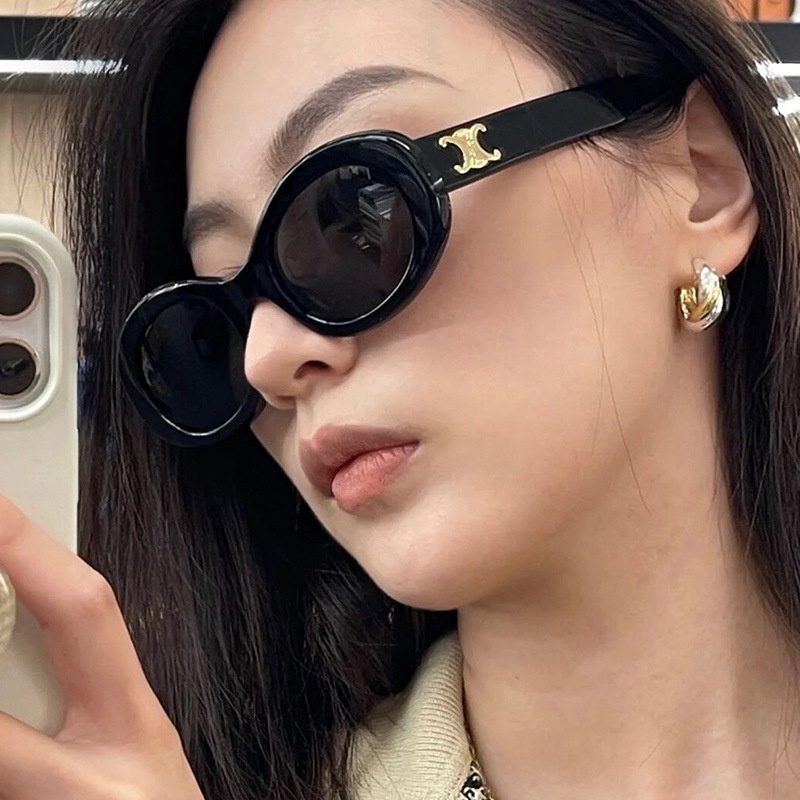 Kính Mát Gọng Vuông Thời Trang Mới Cho Nam Nữ Màu Sắc