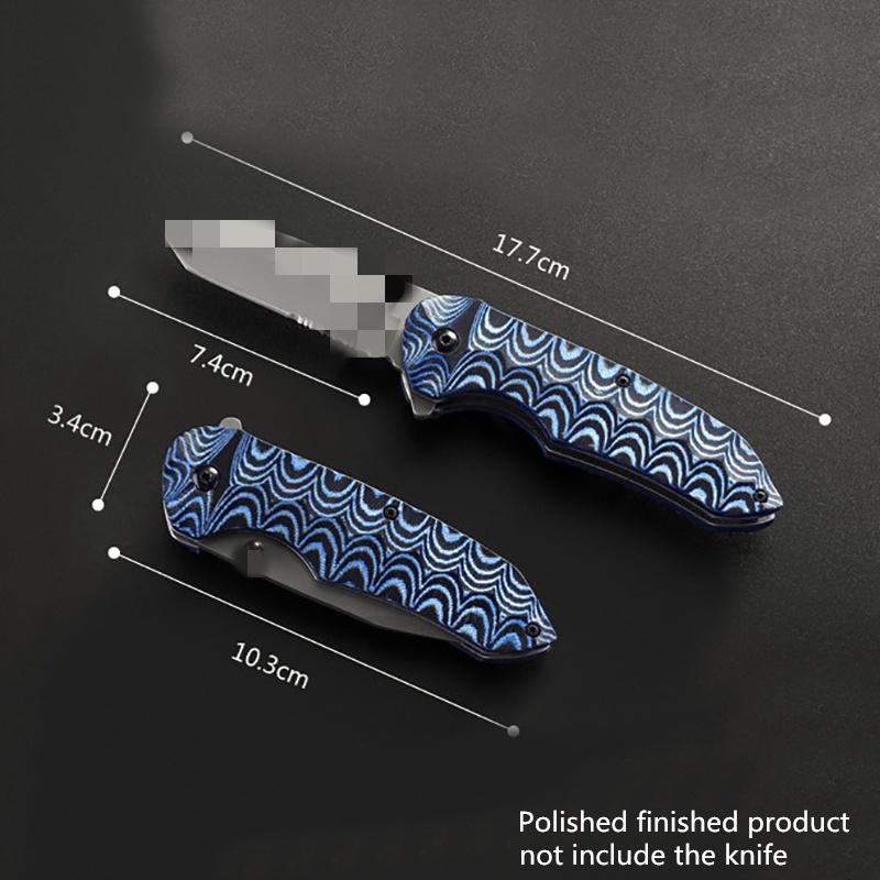 Bộ Dụng Cụ Làm Micarta Bằng Vải Scaleks Shank 8.5MM 8.5MM