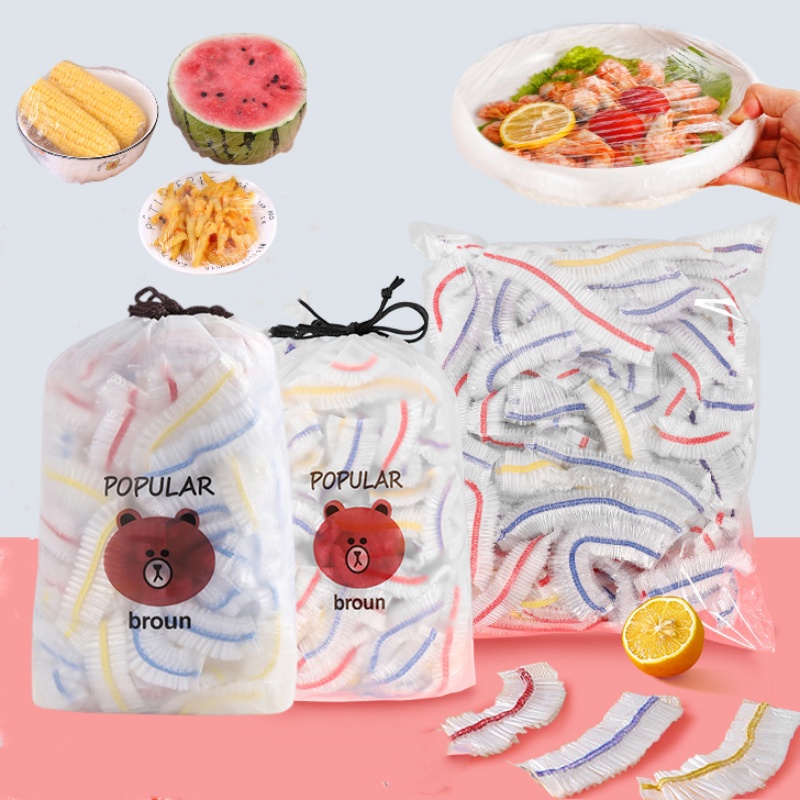 [Đặc trưng] Túi Bọc Bảo Quản Thực Phẩm Chống Bụi Bẩn Chống Va Chạm Dùng Một Lần Tiện Dụng