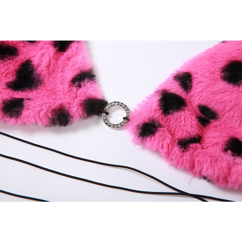 DUNEA Áo Tank Top Hai Dây Hở Lưng In Họa Tiết Thời Trang Cho Nữ