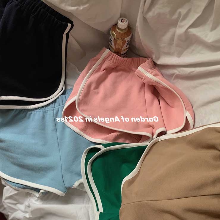 Nzn Quần Short Dáng Chữ A Màu Trơn Phong Cách vintage Cho Nữ