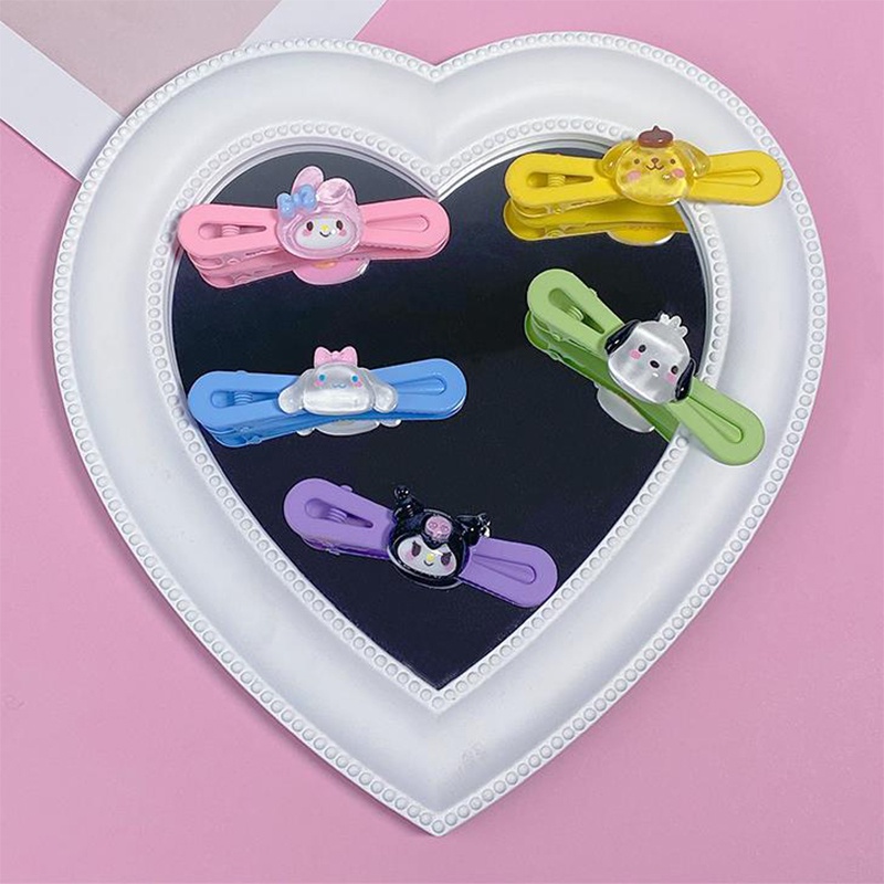 Kẹp Tóc Hình Cún Kulumi Melody Sanliou Cinnamon Màu Sắc Ngọt Ngào Xinh Xắn Cho Nữ