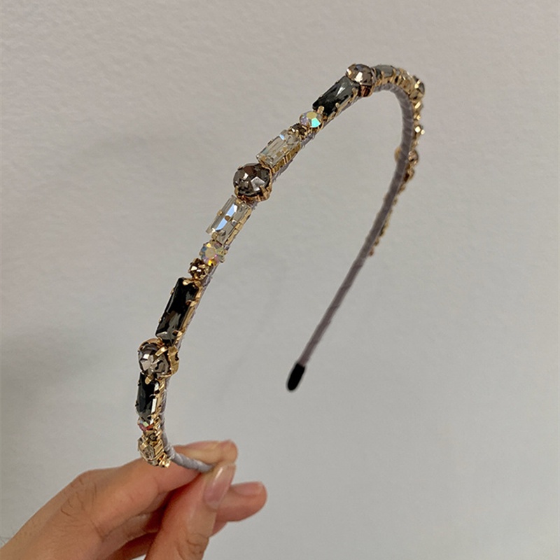 Băng Đô Cài Tóc Bằng Kim Loại Đính Đá zircon Cao Cấp Phong Cách Hàn Quốc Cổ Điển Thời Trang 2023 Dành Cho Bạn Nữ Mới