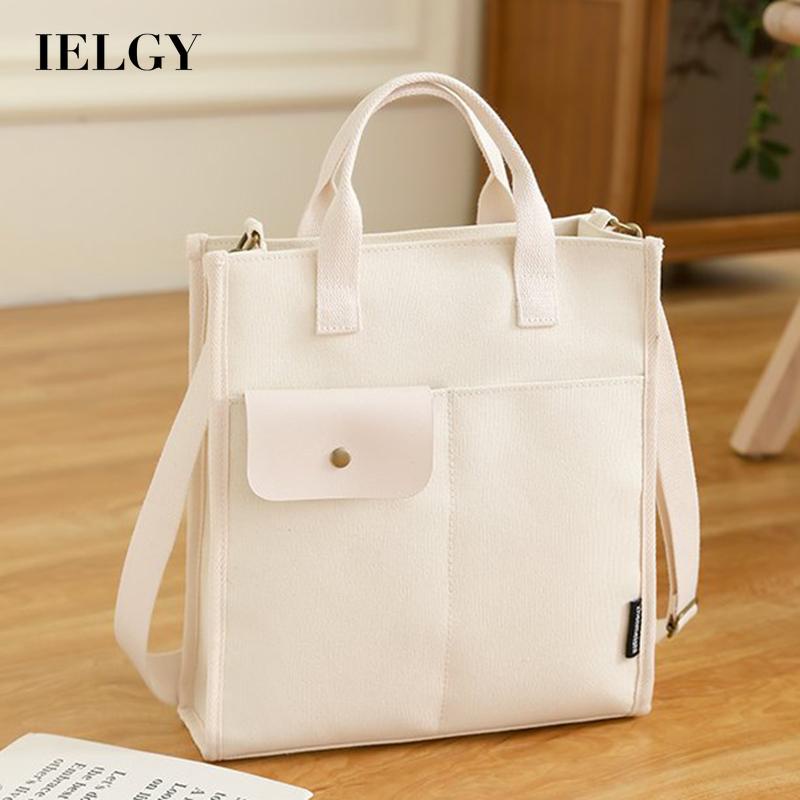 Túi Xách canvas Phong Cách harajuku Đơn Giản Cho Nữ