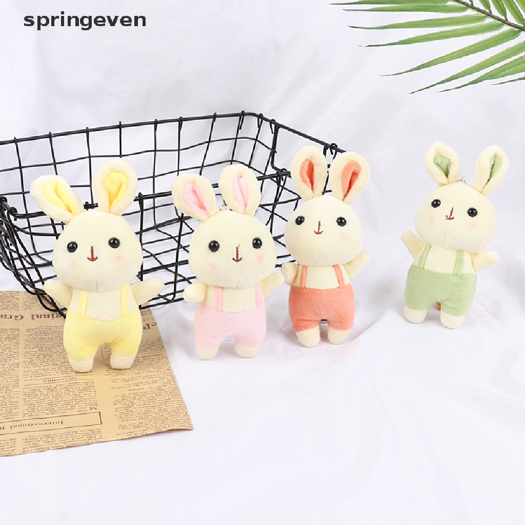 1 Thỏ Nhồi Bông Đáng Yêu Kích Thước 12CM