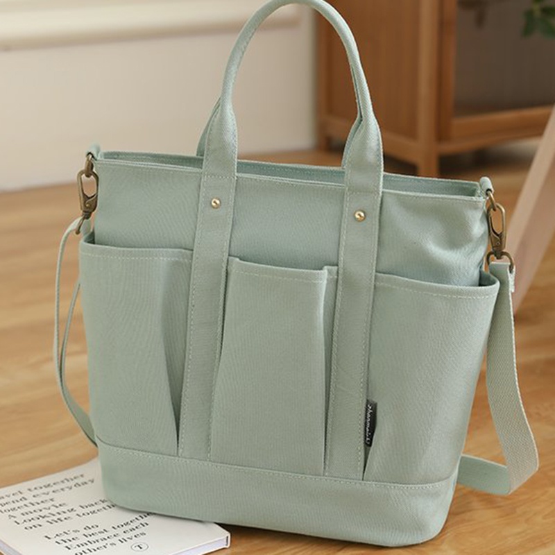 Túi tote Bằng Vải nylon Sức Chứa Lớn Đa Năng Thời Trang Dễ Phối Đồ Cho Nữ