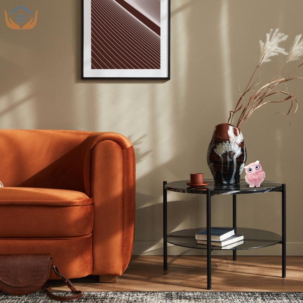 Tượng Cú Mèo Reiki Bằng Pha Lê Tự Nhiên Sáng Tạo Tkc5754