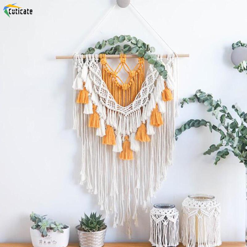 Bảng Macrame Thắt Nút DIY Macrame Hình Vuông 20x20cm