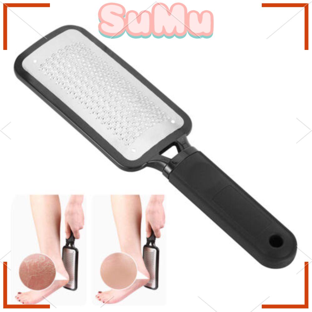 Dụng Cụ Tẩy Tế Bào Chết Cho Bàn Chân Có Tay Cầm Bằng Thép Không Gỉ