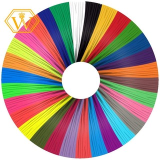 3d pen filament refills 30 colors,3d pen filament pla 1.75mm,non-toxic, smooth printing refills