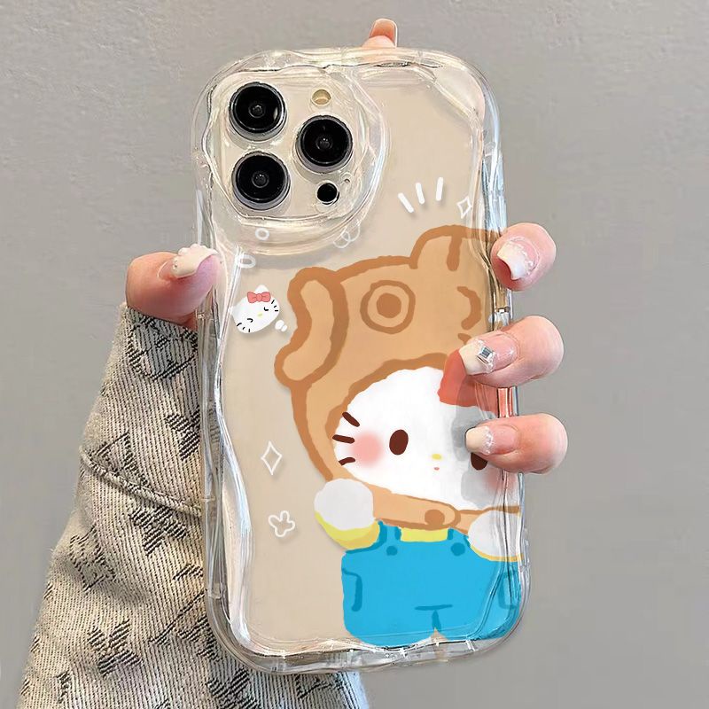 ✅Ốp Điện Thoại Mềm Trong Suốt Chống Sốc In Hình Mèo Cho iPhone14 / 13promax 12 / 11 7 / 8p xsxr 5