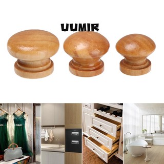 UUMIR Bộ 10 Tay Nắm Cửa Tủ Bằng Gỗ Kèm Ốc Vặn Tiện Lợi