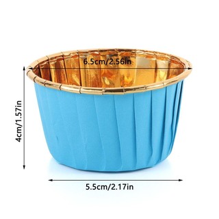 50 Vỏ đựng bánh cupcake