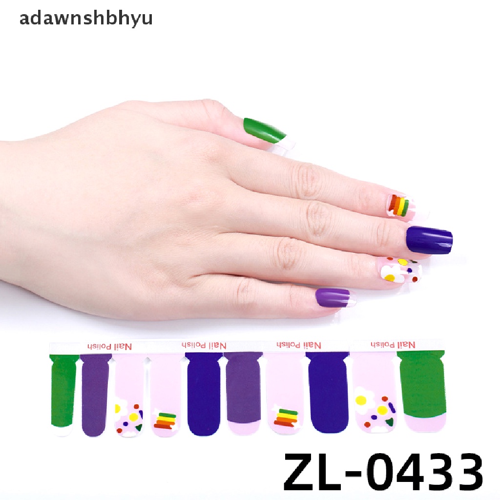 Set 20 Miếng Dán Móng Tay Tự Dính Tiện Dụng