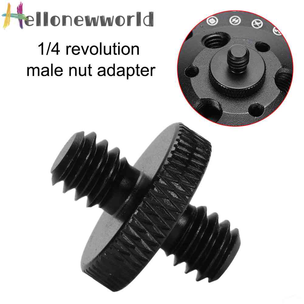 Ốc Vít 1 / 4 Inch Chuyển Đổi Đầu Đực Cho Giá Đỡ Ba Chân Camera