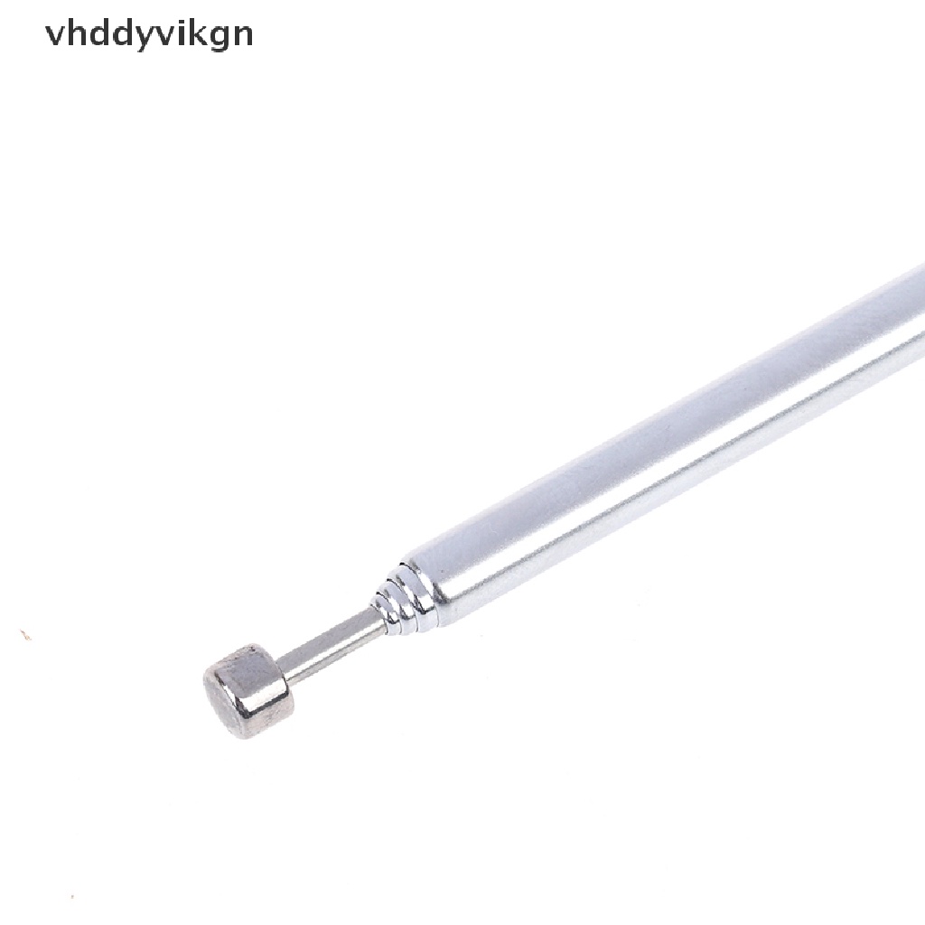 1 Ăng Ten Radio AM FM Thu Gọn 5 Khúc Bằng Thép Không Gỉ 37cm