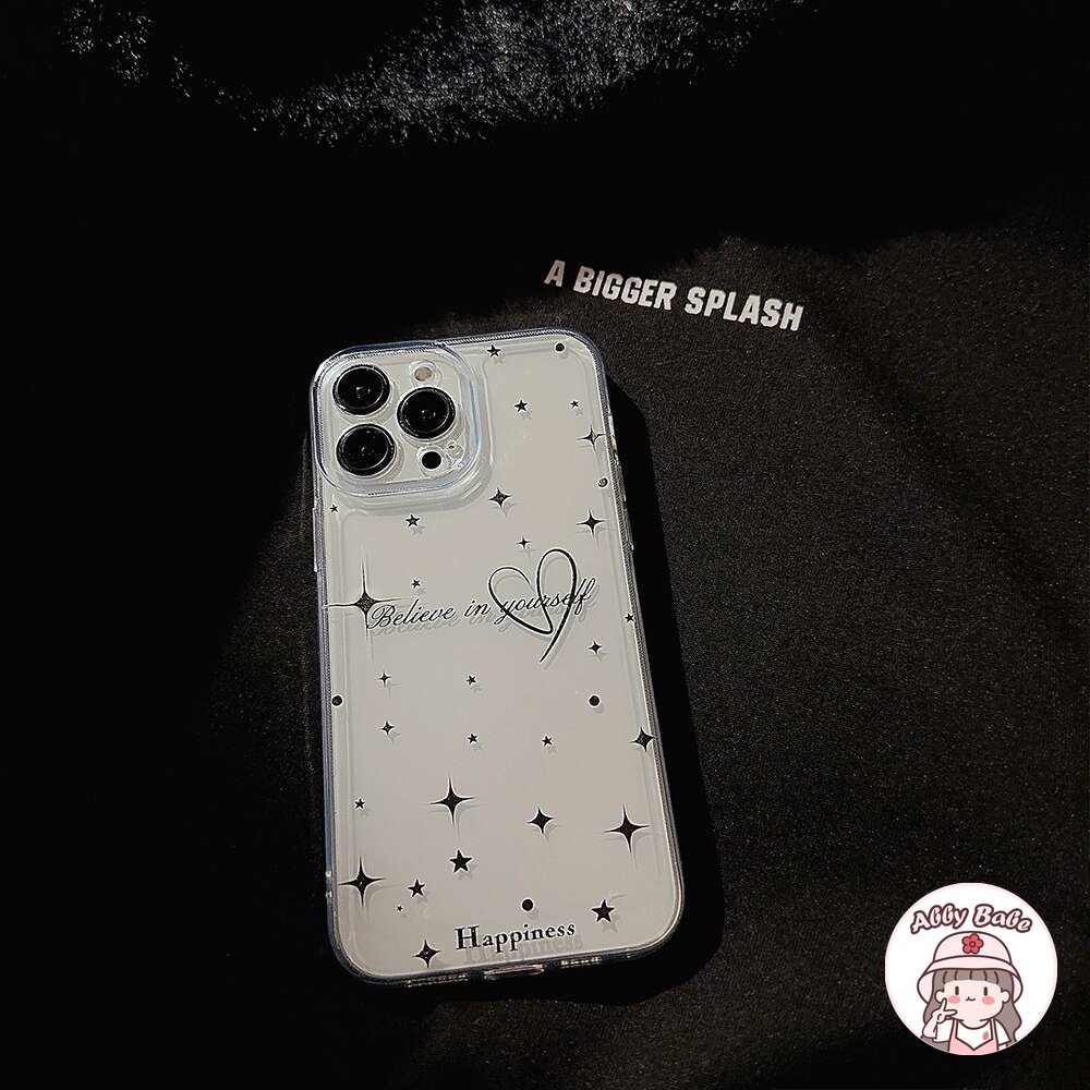 Ốp Điện Thoại TPU Mềm Trong Suốt Chống Va Đập Chống Bụi In Chữ Cho IPhone 14 Pro Max 13 12 11 Pro Max