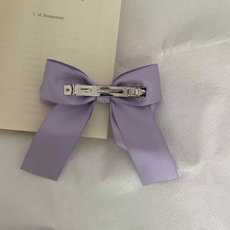 Kẹp Tóc Nơ Sau Lưng Phong Cách Hàn Quốc Cổ Điển Cho Nữ