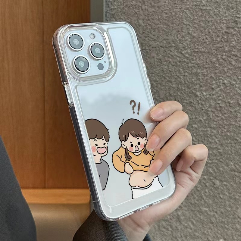 Ốp Điện Thoại TPU Mềm Trong Suốt Chống Sốc Cho IPhone 14 Pro Max 11 13 12 Pro XS Max Casing X XR 7 8 6 6S Plus