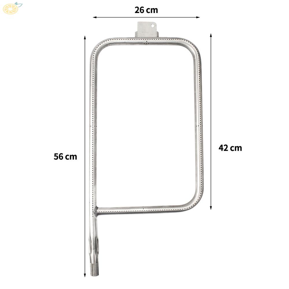 【VARSTR】Burner Set 2pcs/set 304 Stainless Steel Parts 26.4 *56.2cm Burner Tube