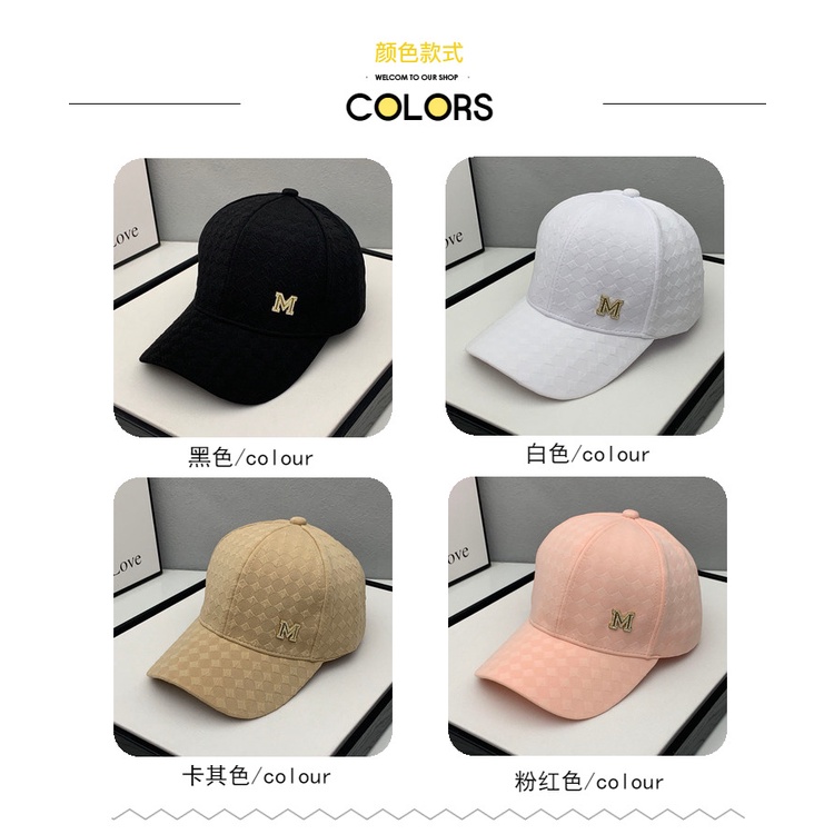 Mũ Lưỡi Trai Đính Đá Thời Trang Cho Nữ