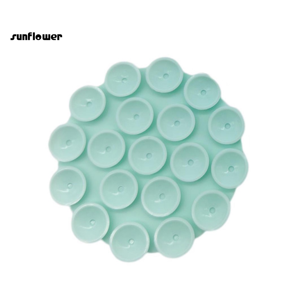 Giá Đỡ Điện Thoại Silicon 19 Hạt Có Giác Hút Tiện Dụng Cho Xe Hơi / Văn Phòng