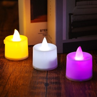 Đèn LED Hình Nến Không Lửa Lãng Mạn Trang Trí Đám Cưới