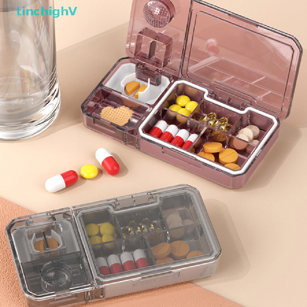 [TinchighV] Máy Cắt Thuốc Mini 3 Trong 1 [Mới]