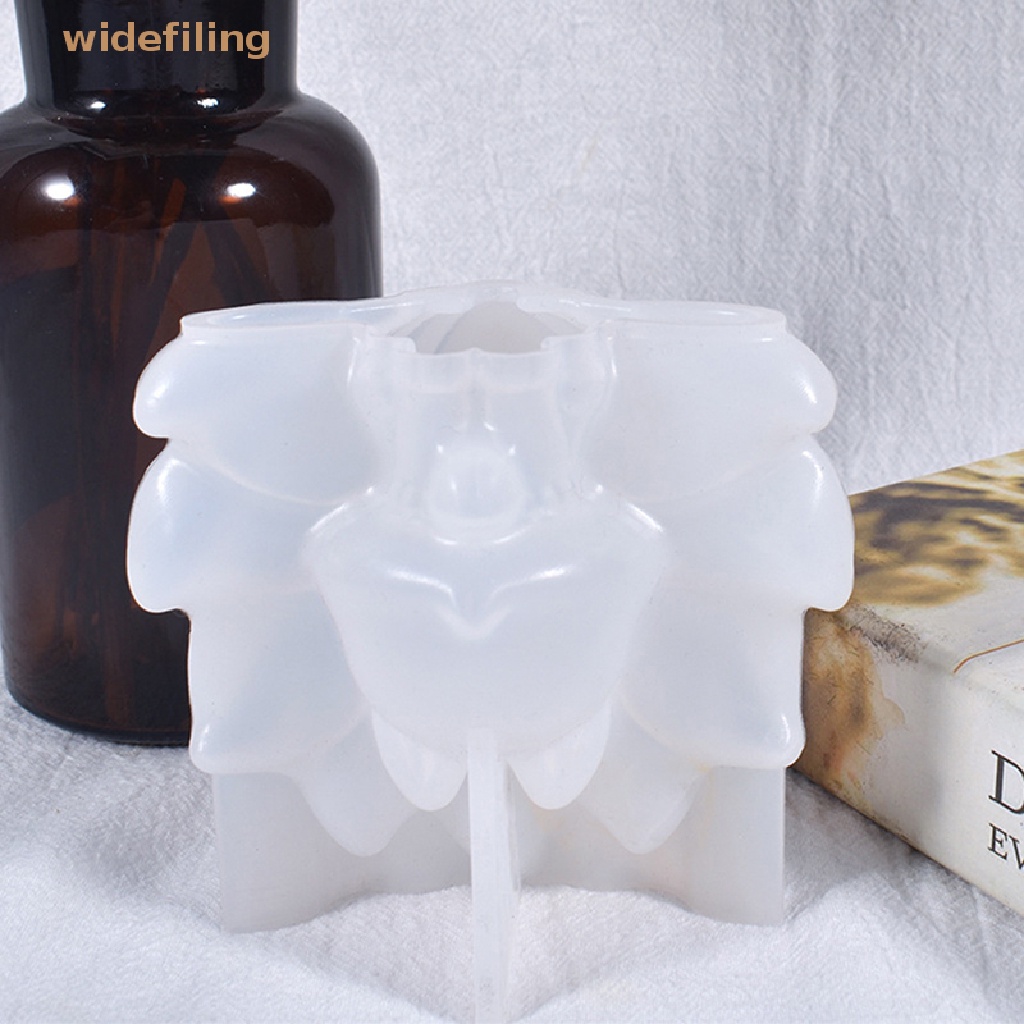 Khuôn Silicone Làm Đồ Trang Sức Nhựa Epoxy Resin 3D Hình Cáo Chín Đuôi DIY