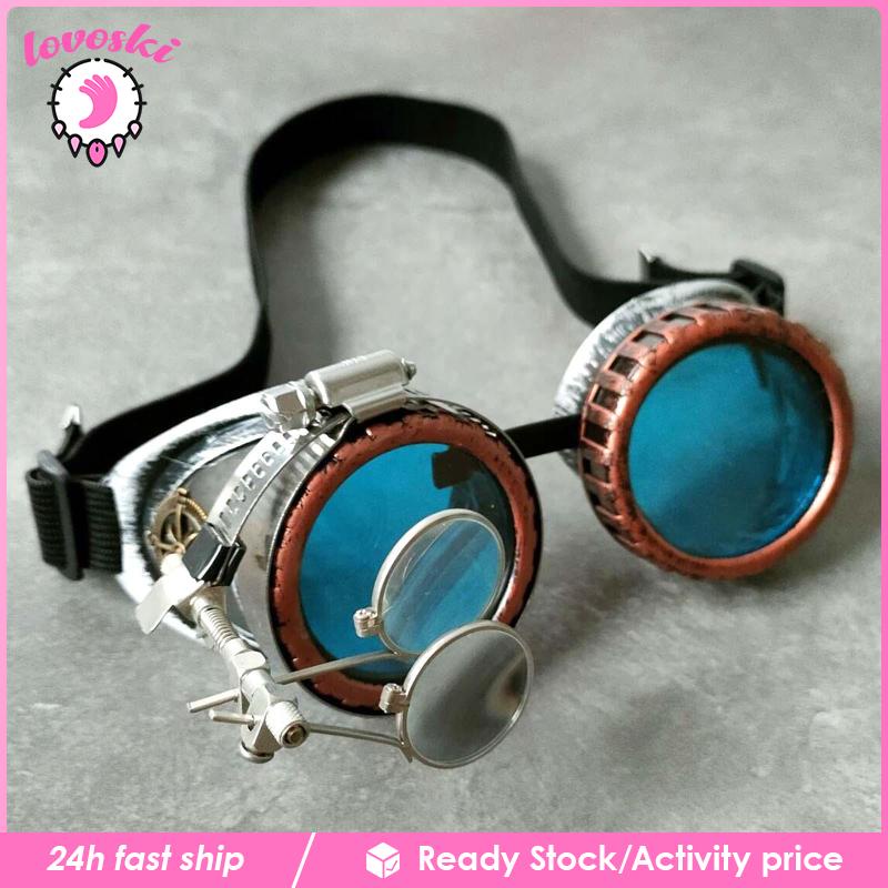 Kính Mát Thời Trang Steampunk Gọng Nhiều Màu Sắc