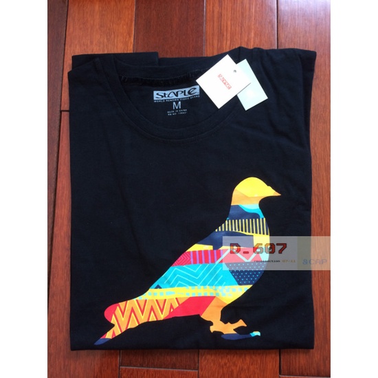 Áo Thun Ngắn Tay In Hình Chim Bồ Câu Nhiều Màu Sắc