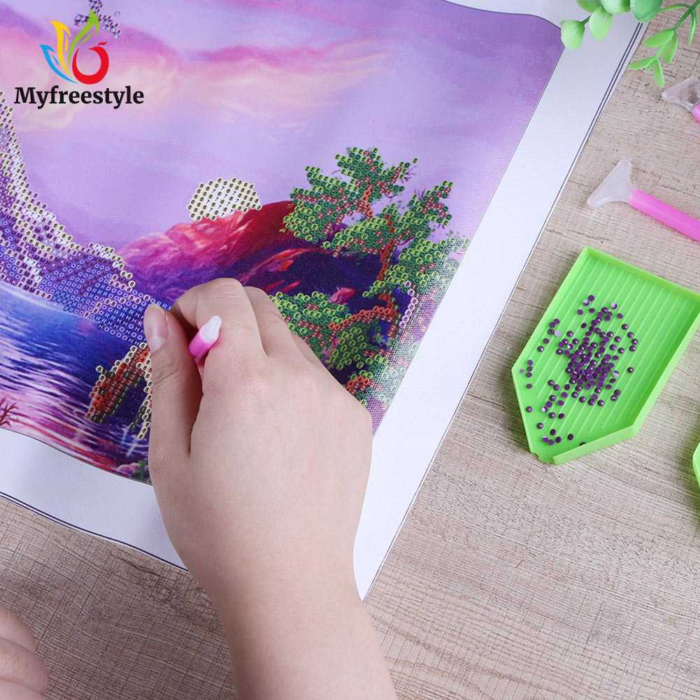 Set 10 Khay Đựng Hạt Cườm 5D Handmade Dành Cho Người Lớn Và Trẻ Em